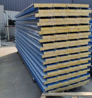 Painéis de sanduíche de parede ISO para materiais de construção de villas modernas