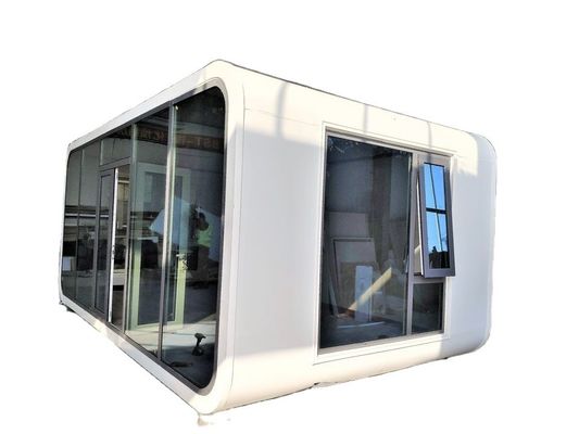 20ft/40ft estilo de design moderno Container Casa de escritório com estrutura de aço leve