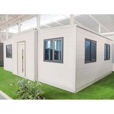 Large 40FT 20FT luxuosa casa de contêiner expansível para sala de estar moderna na América
