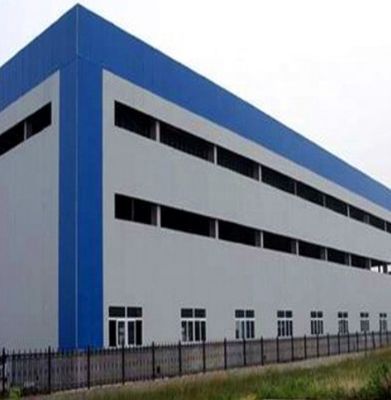 Estruturas de tubos de aço modernos concebidos para edifícios agrícolas pré-fabricados