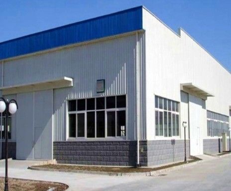 Estruturas de tubos de aço modernos concebidos para edifícios agrícolas pré-fabricados