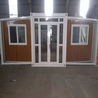 Casa de contêineres pré-fabricada, de asa dupla, expansível