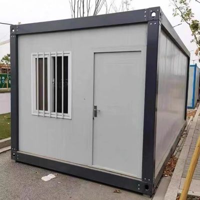 Casa portátil Casas pequenas prontas para o envio Container dobrável Cottage com em 20ft ou 40ft