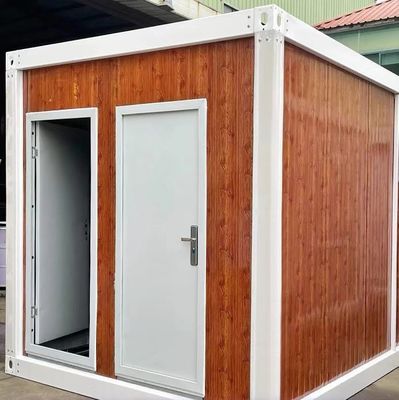 Casa portátil Casas pequenas prontas para o envio Container dobrável Cottage com em 20ft ou 40ft