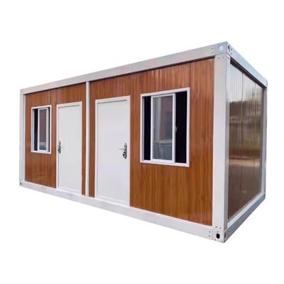 Casa portátil Casas pequenas prontas para o envio Container dobrável Cottage com em 20ft ou 40ft