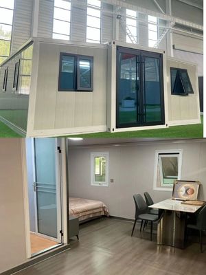 Container pré-fabricado de design moderno Casa para sala de estar Sala de dormir Cozinha Escritório Venda de garagem