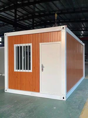 Casa de contêineres modular pré-fabricada personalizada com janela deslizante de PVC