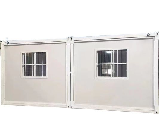 Instalação rápida Casa de contêiner de aço Casa com estrutura de aço de janela de alumínio