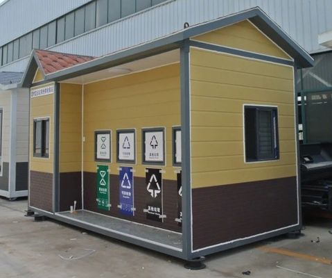 Casa de contêiner de luxo de aço 20ft 40ft casas pré-fabricadas modulares expansíveis