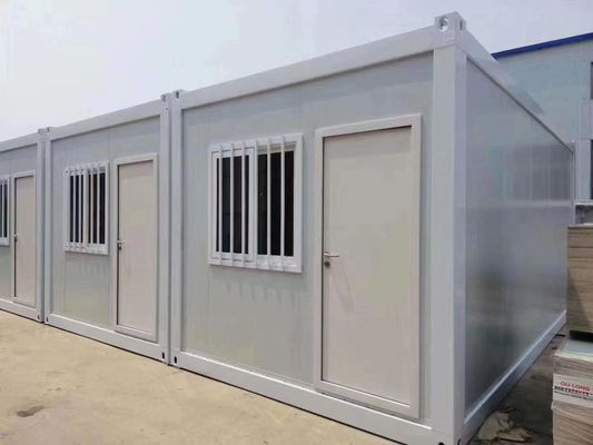 Container de escritório portátil de 20 pés ou 40 pés Container modular Estrutura de escritório móvel