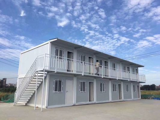 Container de escritório portátil de 20 pés ou 40 pés Container modular Estrutura de escritório móvel