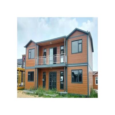Moderno pré-fabricado Painel Sandwich Casa Minúscula Com PVC Janela Deslizante