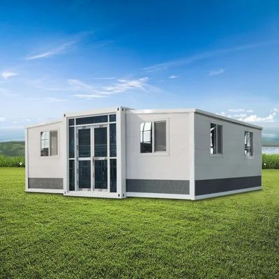 Casa de contêineres móvel de design moderno para transformação de escritório em casa