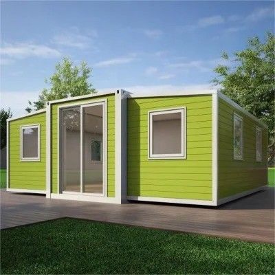 Casa de contêineres móvel de design moderno para transformação de escritório em casa