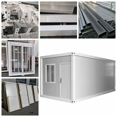 Casas personalizadas facilmente montadas Casas pré-fabricadas com materiais de Weifang