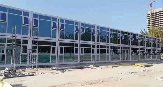 Casas personalizadas facilmente montadas Casas pré-fabricadas com materiais de Weifang