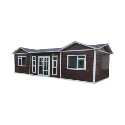 Casa em rodas dobrável Mini Trailer Com 18mm MgO Painel de piso PVC Janela deslizante