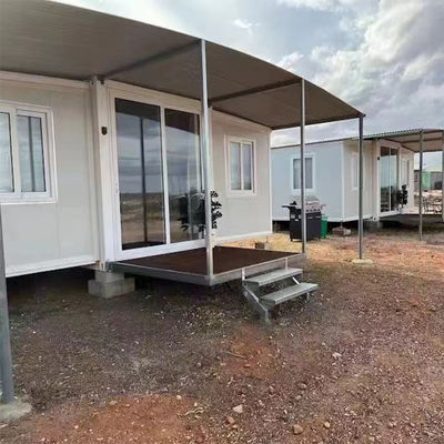 Casa pré-fabricada para edifício de construção dobrável expansível
