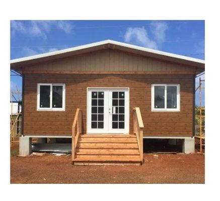 Porta de aço pré-fabricada Casa de contêiner de luxo para porta móvel portátil de 20/40FT expansível