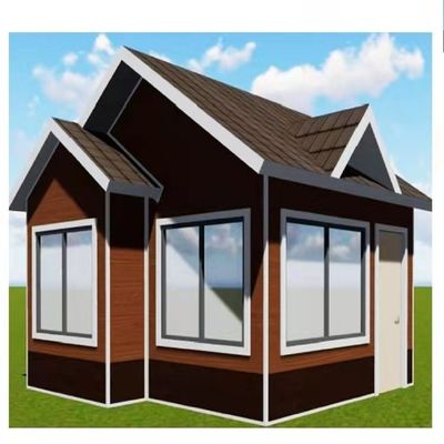Casa Prefabricada Pequena Expansível Casa de Jardim Com Janela Deslizante de PVC Expansível