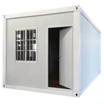 Hotel Prefab Flat Pack Container House Com Janela Deslizante de PVC Design Simplicidade