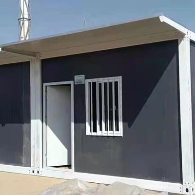 Hotel Prefab Flat Pack Container House Com Janela Deslizante de PVC Design Simplicidade