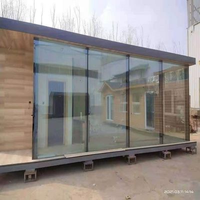 Casa Prefabricada Pequena Expansível Casa de Jardim Com Janela Deslizante de PVC Expansível