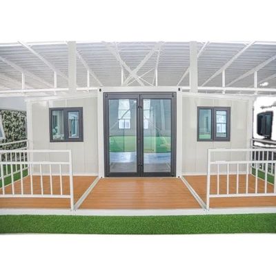 Instalação rápida Vantagem padrão pré-fabricado Modular Moderno casas de luxo habitacionais Casa de contêiner expandível