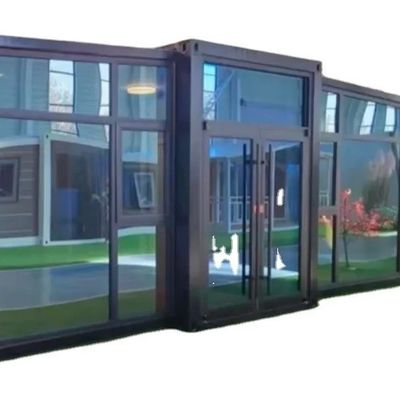 Casa de Container de Luxo Personalizada 30 Anos Duração de Vida Container Prefabricado Expansível