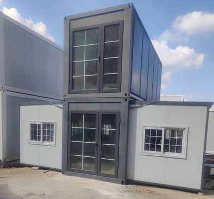 Casa de Container de Luxo Personalizada 30 Anos Duração de Vida Container Prefabricado Expansível
