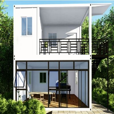 Quadro de aço galvanizado Container de pacote plano Edifício de escritórios modular 2022 Casa de Shandong