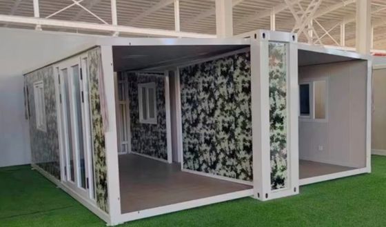 Casa de Container de Luxo Personalizada 30 Anos Duração de Vida Container Prefabricado Expansível