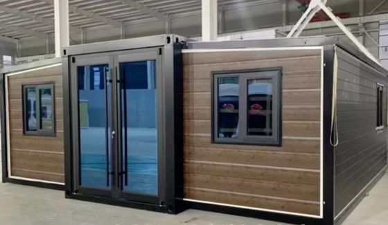 Casa de Container de Luxo Personalizada 30 Anos Duração de Vida Container Prefabricado Expansível