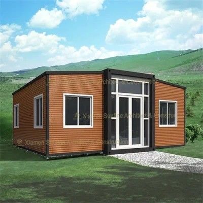 Vida móvel ao ar livre 20FT/40FT moderno luxo dobrável pré-fabricado contentor de aço para hotel