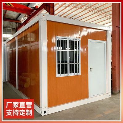 Porta de aço 2 andares pré-fabricados modular 3 4 quartos casa de contentores
