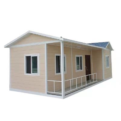 Modular pré-fabricado Mini Container Van House com estrutura de aço galvanizado