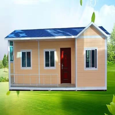 Modular pré-fabricado Mini Container Van House com estrutura de aço galvanizado