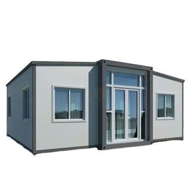 Oficina Armazém 20FT 40FT Modern Steel Prefab Tiny Mobile Modular Casa Expansível