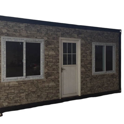 Fácil de montar Lowes Prefab Home Kits Casa IBOXB Casas pré-fabricadas PVC Janela deslizante