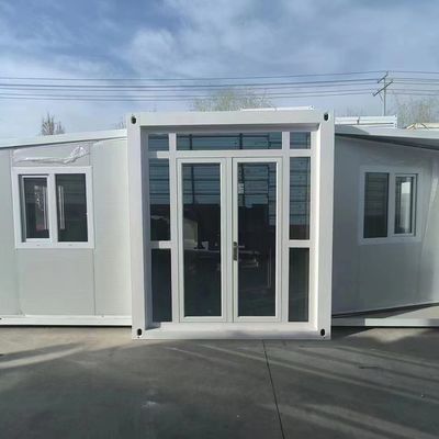 Oficina Armazém 20FT 40FT Modern Steel Prefab Tiny Mobile Modular Casa Expansível