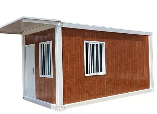 Edifício de escritórios Casas pré-fabricadas com fácil montagem e piso de placa MgO de 18 mm
