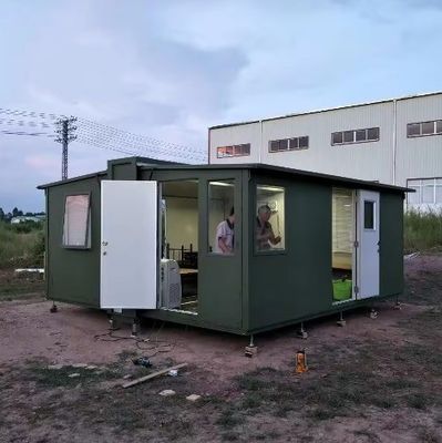 Casa de contêiner portátil de alumínio para casa de família Hotel Jardim quarto e construção rápida