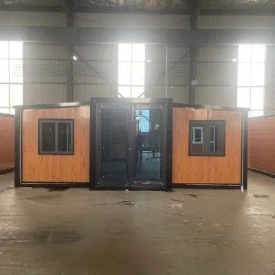 Casa de contêineres modular pré-fabricada padrão de 20 pés/40 pés para construção de armazéns de oficinas