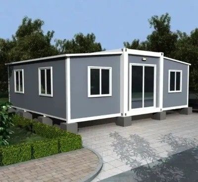 Casa de contêiner pré-fabricada expansível para casa 20FT e 40FT Poligono pré-fabricado