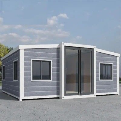 Casa de contêiner pré-fabricada expansível para casa 20FT e 40FT Poligono pré-fabricado
