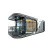 Casa de luxo totalmente mobiliada, pré-fabricada, Capsula Espacial Móvel para 20 pés e 40 pés.
