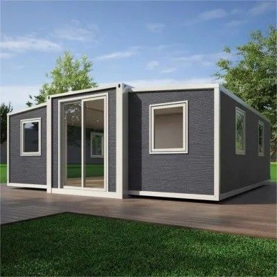 Casa de contêiner pré-fabricada expansível para casa 20FT e 40FT Poligono pré-fabricado