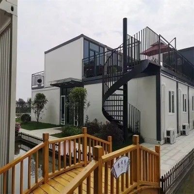 Modular Multifunção 40FT Flat Pack Container de Envio Villa Casa para necessidades de escritório
