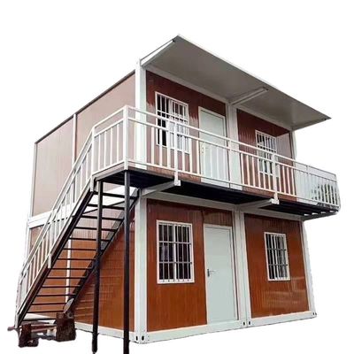 2022 Design estilo moderno destacável montagem rápida casa de contêineres de pacote plano com aço