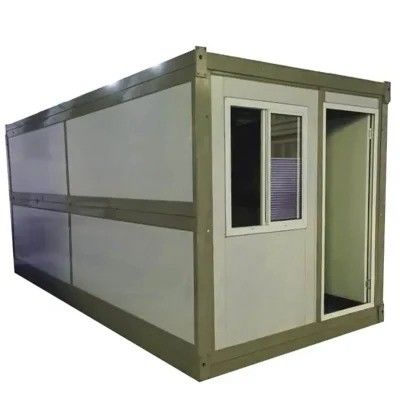 Painel de sanduíche à prova d'água pré-fabricado Modular Móvel Casa de Container de Vida Cor Personalizada